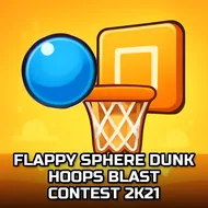 Flappy Sphere Dunk Hoops Blast Contest 2K21 - Three-Pointer game